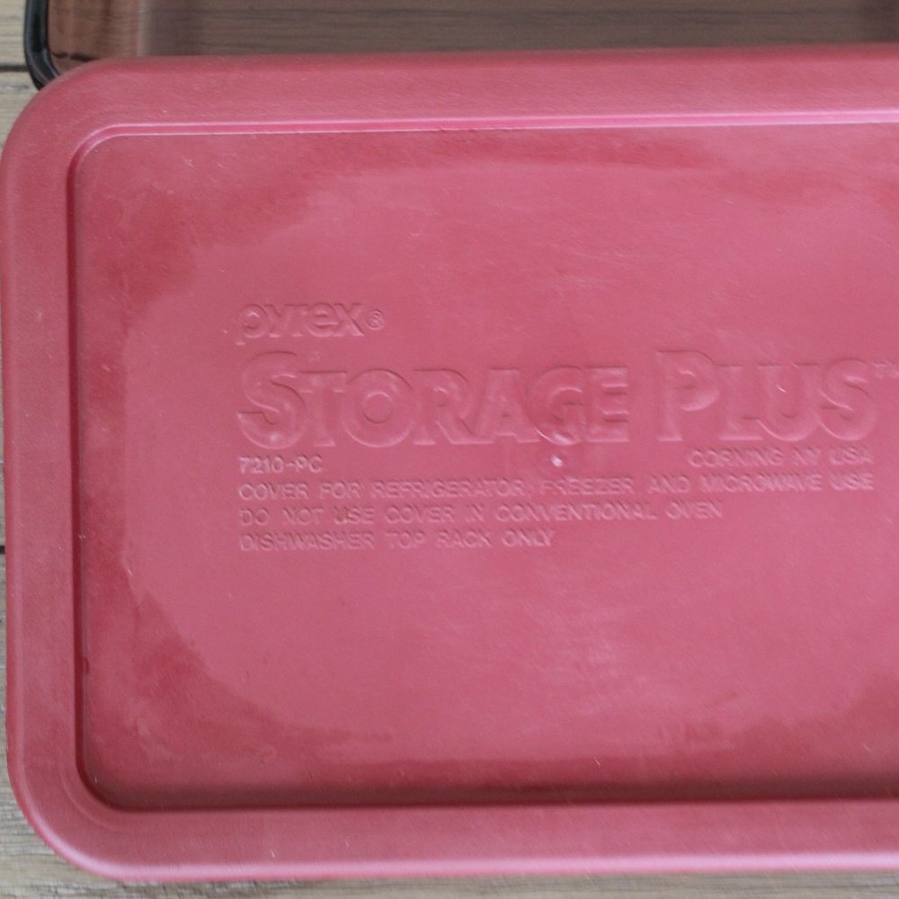 Pyrex Corning Clear Glass Container - Picture 2 of 3